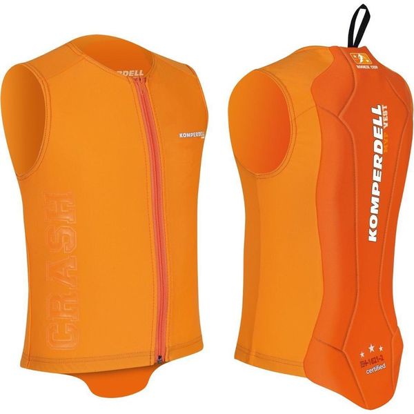 Komperdell Eco Junior Protector Vest Sci Snowboard Paraschiena Arancione - Taglia: 116 (Xs)-image