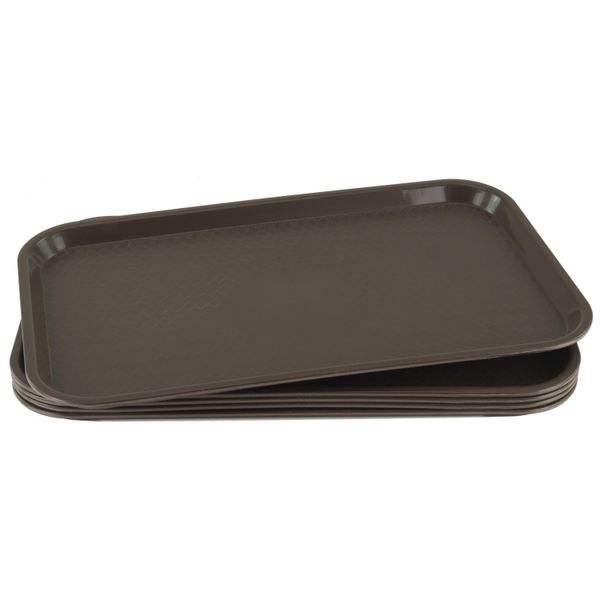 Vassoio Gn 1/1 Gn 5 Pezzi Marrone-image