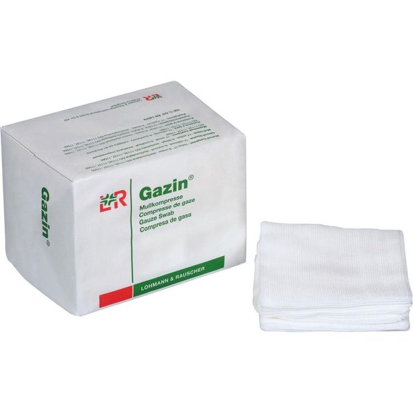 Lohmann & Rauscher Gazin Garza Compressa A 8 Pieghe Non Sterile 100 Pezzi 5 X 5 Cm-image