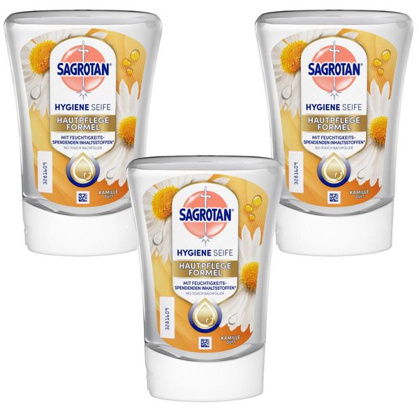 Sagrotan Sapone Per Mani No Touch Ricarica Fior Di Loto 250Ml Confezione Da 3 Pezzi-image