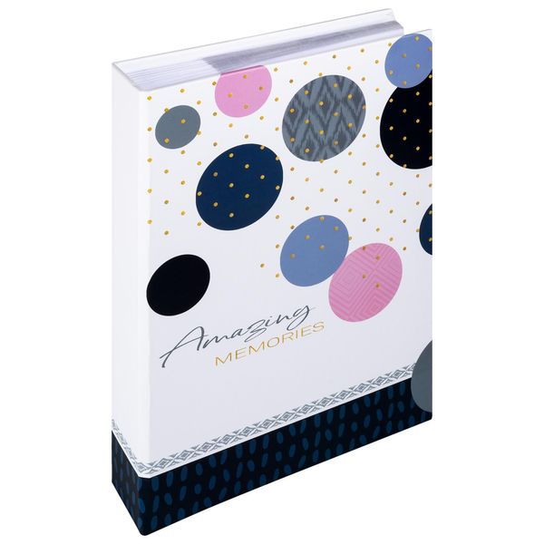 Walther Album Slip-In Amazing Memories Blu Album Per Memo 300 Foto 10X15 Cm-image