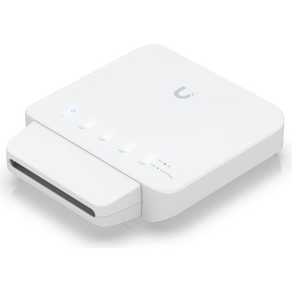 Ubiquiti Usw-Flex Indoor/Outdoor 5Port Poe Gigabit Switch With 802.3Bt Input Power Support Ubiquiti-image