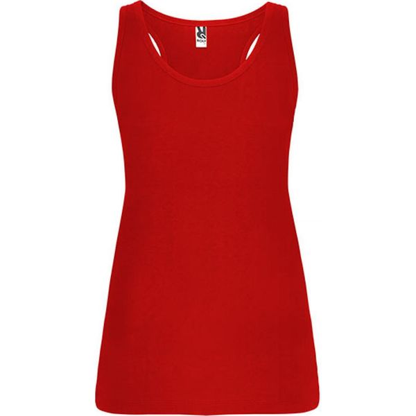 Roly CA6535 | Canotta Brenda Da Donna, Maglia Unica - Colore: Rosso 60 - Taglia: Xxl-image