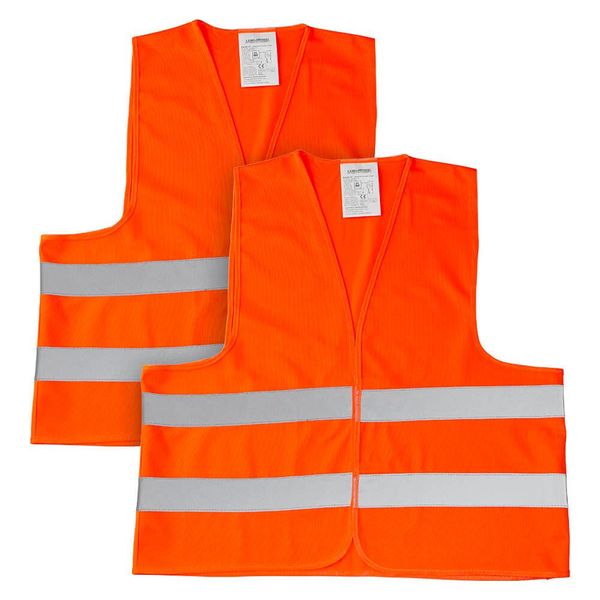 LEINA-WERKE Ref 13120 LEINA-WERKE Unisex Warnwesten Orange EinheitsgrößE-image
