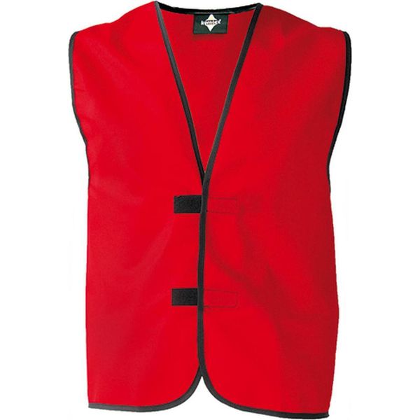 Korntex Kxl | Gilet Di Identificazione Korntex® Da Uomo - Colore: Rosso - Taglia: M-image