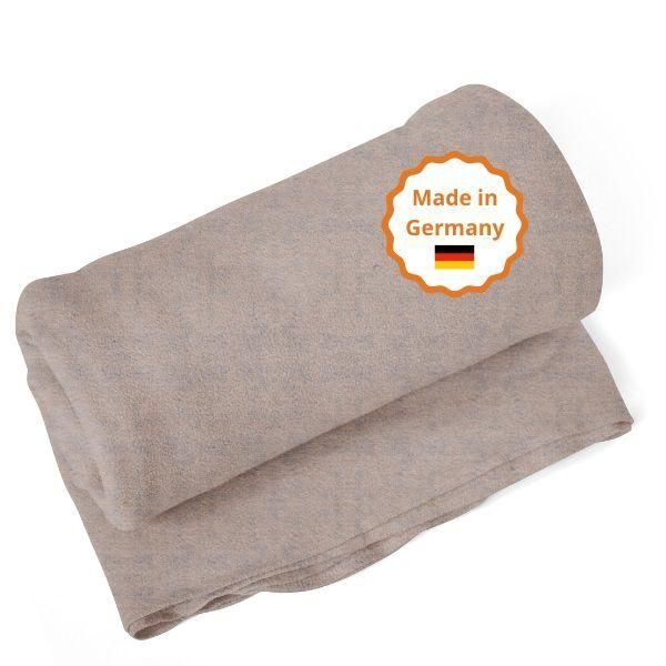 Coperta Sleepling Germany, Coperta Da Divano, 150 X 200 Cm, ÖKotex, Lavabile, Blu-Beige Melange-image