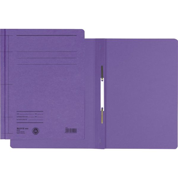 Leitz 3000-00-65 25 Leitz Schnellhefter 3000 Karton Violett Din A4-image