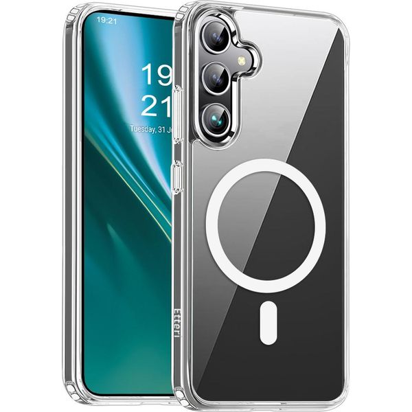 Custodia Per Cellulare Etteri Hybrid Mag Per Samsung Galaxy A55 5G Cover-image