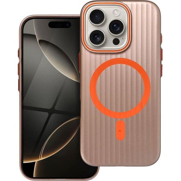Custodia Simply Per Iphone 16 Pro Magsafe In Titanio Deserto-image