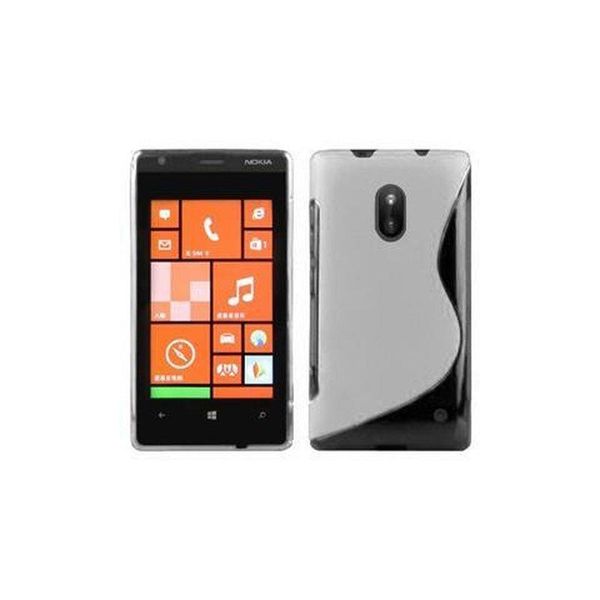Cadorabo Cover Protettiva Per Nokia Lumia 620 Cover In Bianco Custodia Per Cellulare Tpu Custodia In Silicone-image