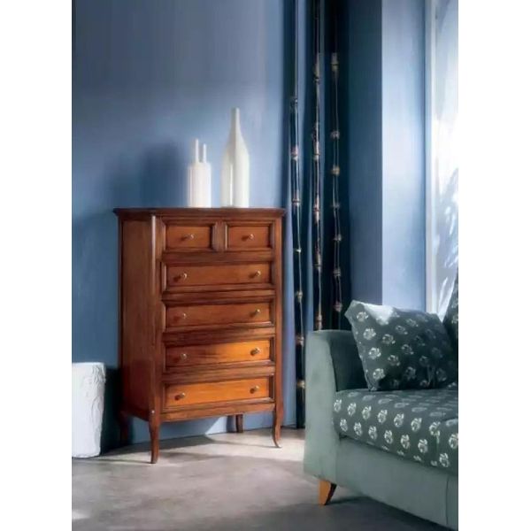 Cassettiere In Legno Cassettiera Di Lusso Armadio Credenza Marrone Mobili Credenza Nuovi-image