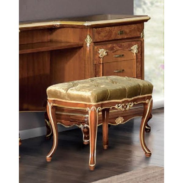 Sgabello Designer Chesterfield Poggiapiedi Sgabello Laterale Chaise Lounge Imbottitura Nuovo-image