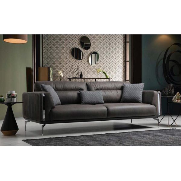 Luxury Three Seater Sofa 3 Seater Sofas Seat Design Italian Furniture Couches New-image