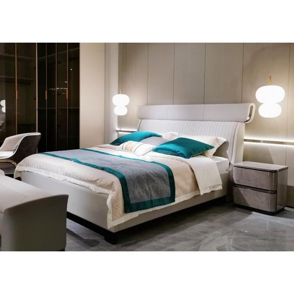 Letto Matrimoniale Moderno Mobili Per La Camera Da Letto Struttura Del Letto Telaio Del Letto Letti-image