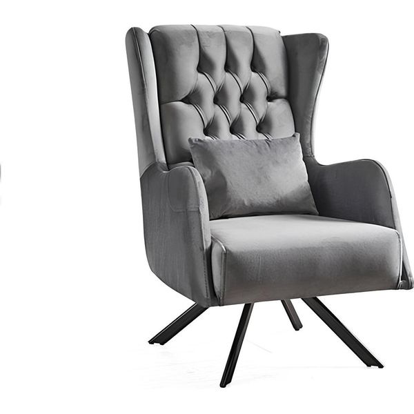 Poltrona Imbottitura Seduta Di Design Tessile 1 Posto Divano Imbottitura Stile-image