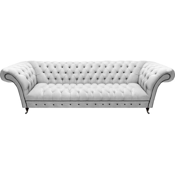 Divano A Quattro Posti Divano Moderno Chesterfield Imbottito Divano Imbottito Soggiorno Divano Imbottito-image