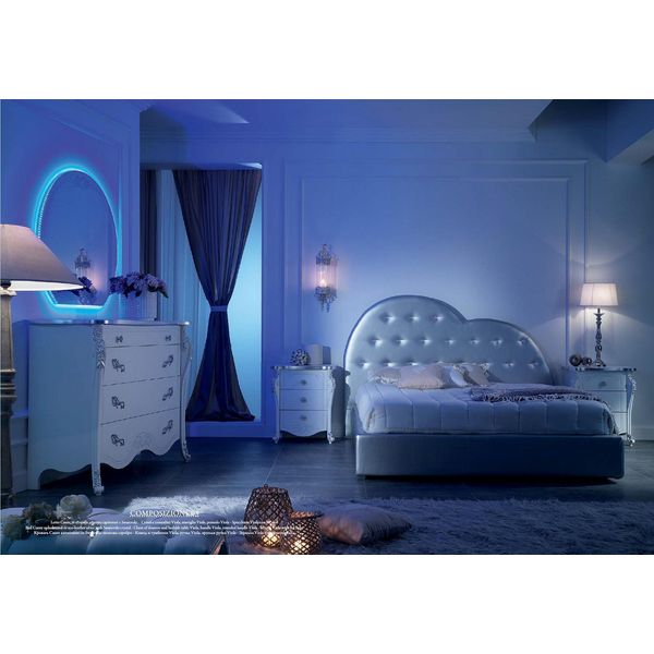 Camera Da Letto Letti In Legno Mobili Di Lusso Design Mobili Classici Italiani-image