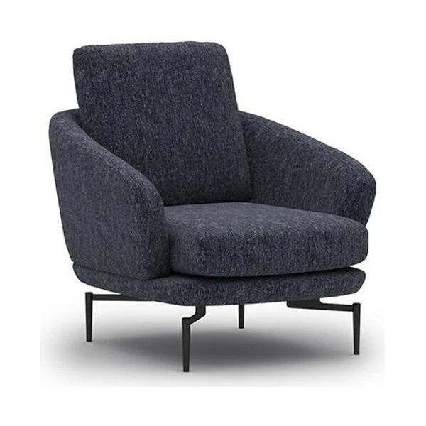 Poltrona Imbottita Di Lusso Design Poltrona Soggiorno Tessile Mobili Imbottiti Arredamento-image