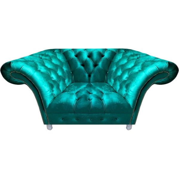 Soggiorno Tessile Poltrona Nuovo Sedile Chesterfield Sedute Designer Tappezzeria Mobili-image