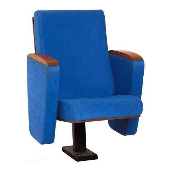 Poltrona Art Deco Poltrona Divano 1 Posto Per Teatro Design Lusso Blu Tessile-image