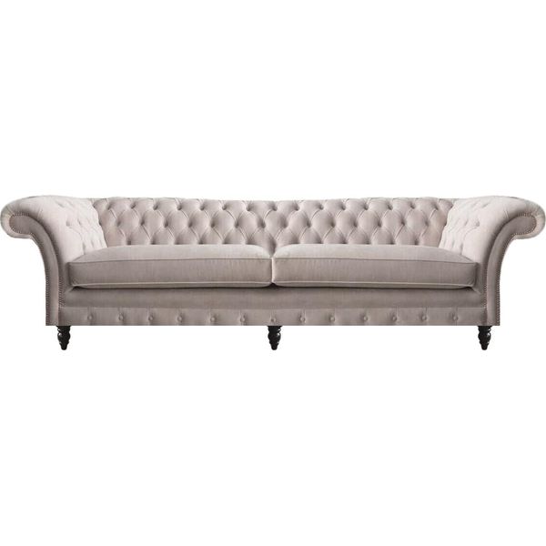 Chesterfield Divano Moderno A Due Posti Divano Imbottito Soggiorno-image