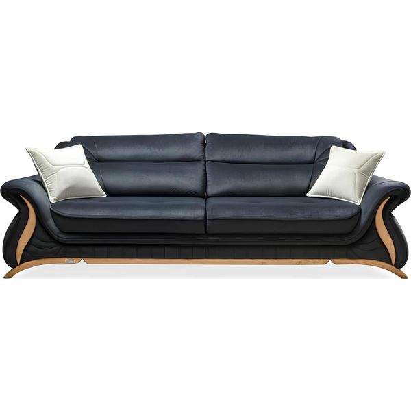 Divano Divano Tappezzeria 3 Posti Divani In Similpelle Divani Divani Sedute Design-image