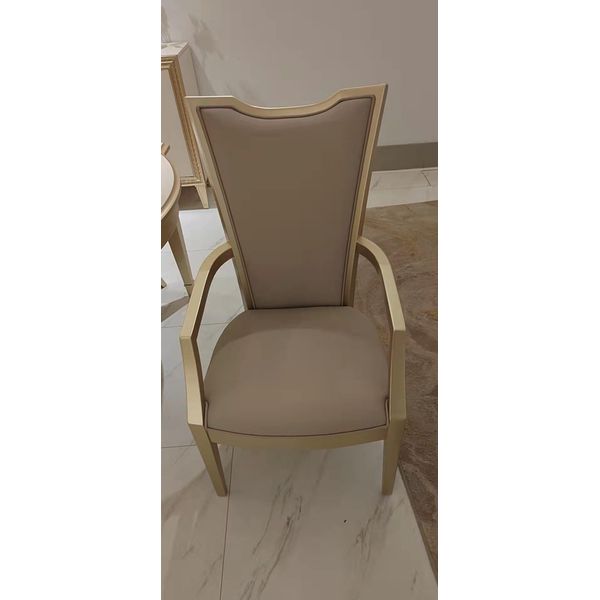 Lusso Poltrona Sedia Legno Mobili Arredamento Hotel Poltrona Sedie Nuova Sala Da Pranzo-image