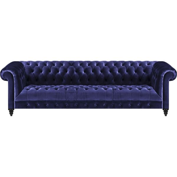 Divano A Quattro Posti Divano Chesterfield Nuovi Divani Arredo Tessile Soggiorno-image