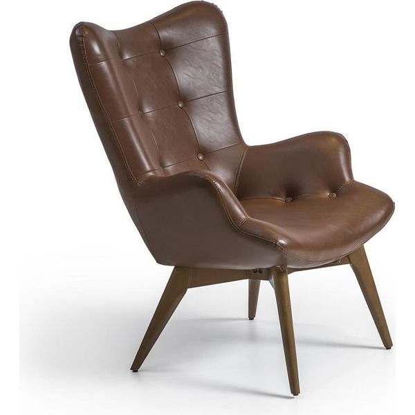 Poltrona Marrone Mobili Imbottiti Di Lusso Soggiorno Nuovo Arredamento Design Moderno-image
