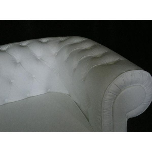 Divano Chesterfield Set 3 Posti Divani In Pelle Imbottiti Nuovo Arrau Nuovo-image