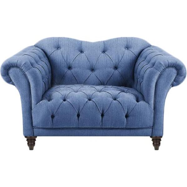 Poltrona Di Design Chesterfield Soggiorno Moderno Tappezzeria Di Lusso Tessile-image