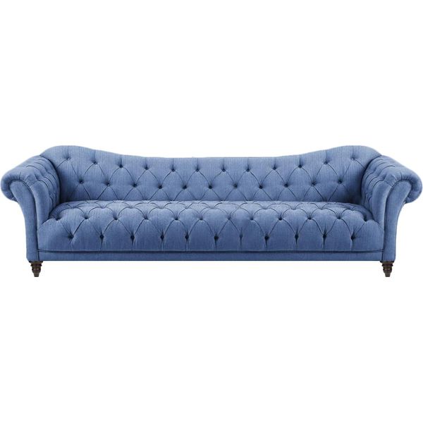 Divano Moderno Chesterfield Di Design Per Il Soggiorno, Divano Di Lusso A Quattro Posti-image
