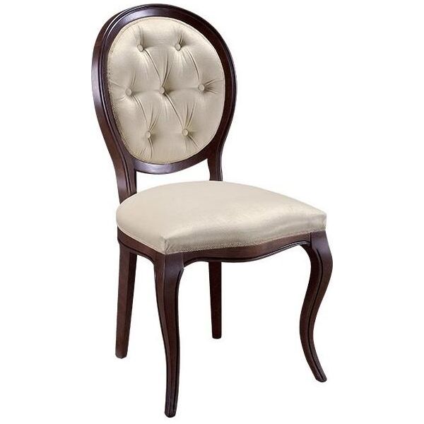 Sedie Sedia Sala Da Pranzo Poltrona Di Lusso Chesterfield Mobili Sedia Di Legno-image