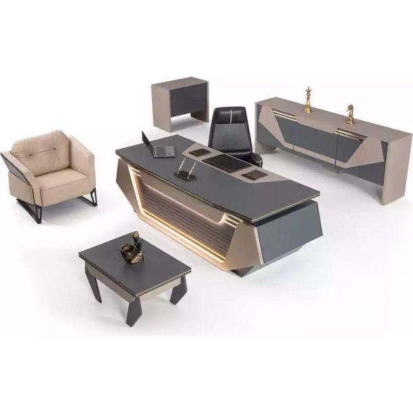 Mobili Per Ufficio Moderni Mobili Di Design Scrivania Armadio Per Archiviazione-image