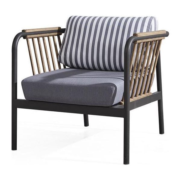 Poltrona Design Seduta Lusso Tessile Grigio Seduta Lusso Tappezzeria Design Mobili-image