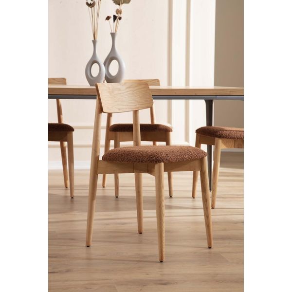 Sedia Per Sala Da Pranzo Lusso Sedia Classica In Legno Sedie Stile Italiano-image