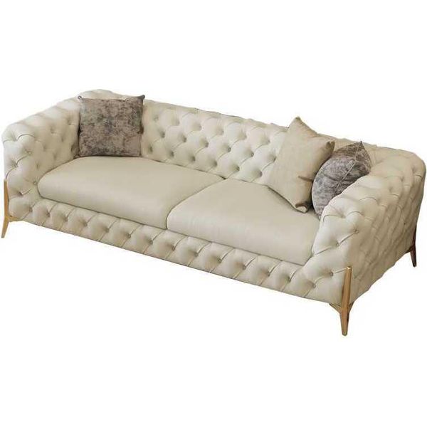 Divano A 2 Posti Divano Di Lusso Di Design Nuovo Divano Di Lusso Imbottito Divani A Due Posti 176Cm-image