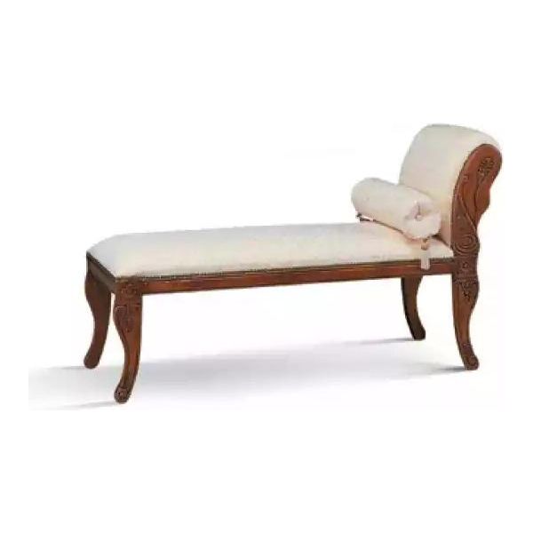 Chaise Lounge Mobili Mobili Italiani Lounger Divano Bianco Relax Nuovo-image