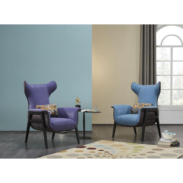 Poltrone Tessile Soggiorno Lusso Design Sedie Mobili Design Moderno Nuovo-image