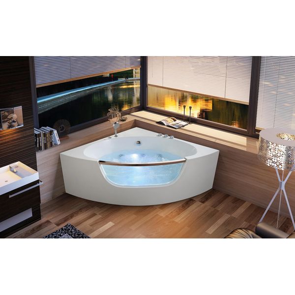 Bagno Ad Angolo Bagno Ad Angolo Idromassaggio Vasca Relax Spa Bagno Interno-image