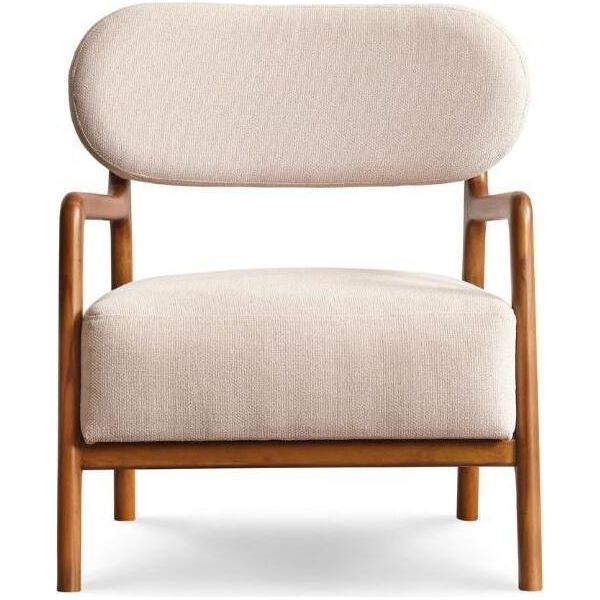 Poltrona Moderna Monoposto Poltrona 1 Posto In Tessuto Poltrona Design Beige Poltrona Club-image