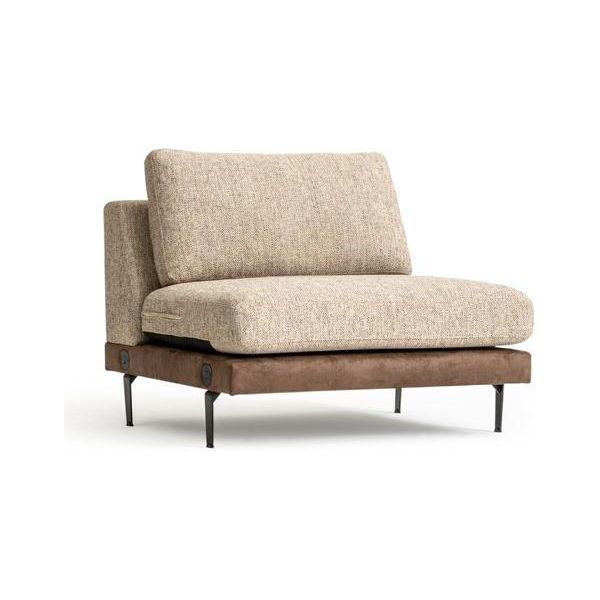 Divano Angolare Beige Set Angolare Imbottito Divano A L Divano Moderno Per La Zona Giorno-image