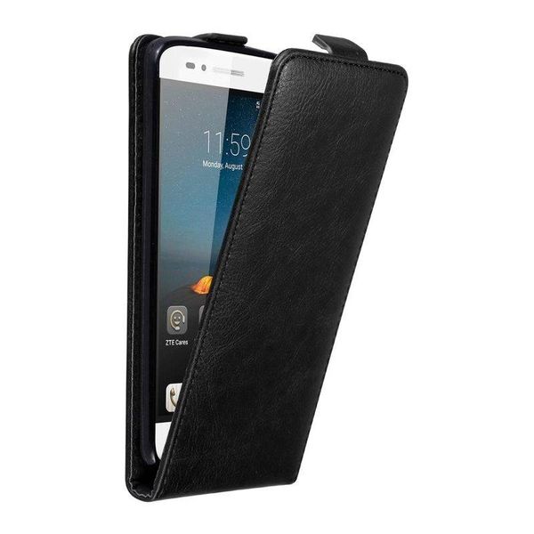 Cadorabo Cover Per Zte Blade A612 Cover Protettiva In Nero Flip Case Custodia Del Telefono Cellulare Case Cover-image