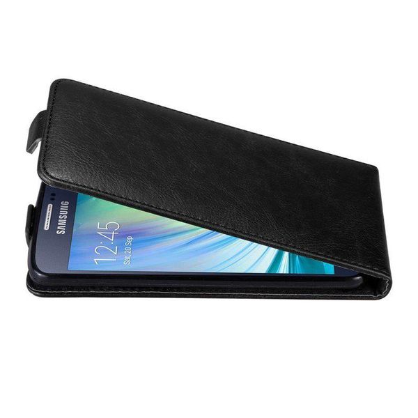 Cadorabo Cover Per Samsung Galaxy A3 2015 Cover Protettiva In Nero Flip Case Custodia Del Telefono Cellulare Cover-image