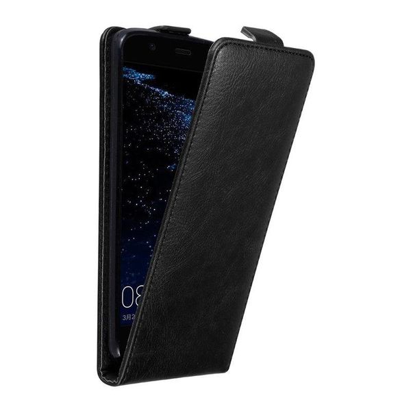 Cadorabo Cover Per Huawei P10 Cover Protettiva In Nero Flip Case Custodia Del Telefono Cellulare Case Cover-image
