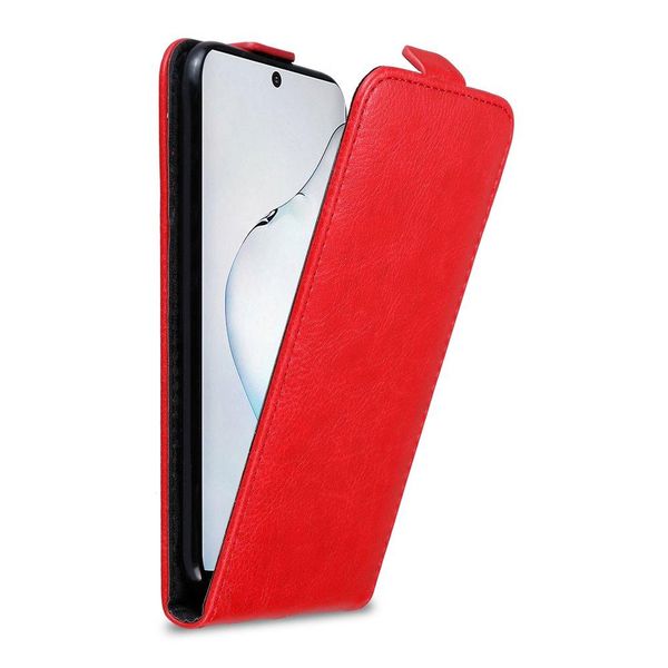 Cadorabo Cover Per Samsung Galaxy Note 10 Cover Protettiva In Rosso Flip Case Custodia Del Telefono Cellulare Cover-image