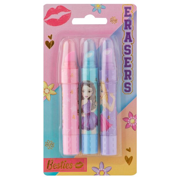 Gomma Per Rossetto Grafix Besties 3 Su Cartoncino-image