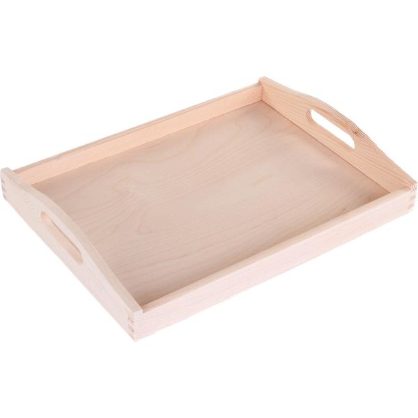Vassoio Da Portata In Legno, 40 X 30 Cm-image