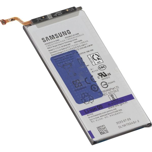 Seconda Batteria Interna Per Samsung Z Fold5 2310Mah Originale EB-BF947ABY-image