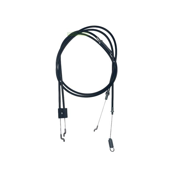 Cavo Acceleratore + Cavo Frizione Per Hecht Berlan Blisar Taga Progreen Powertec Garden Leo-image